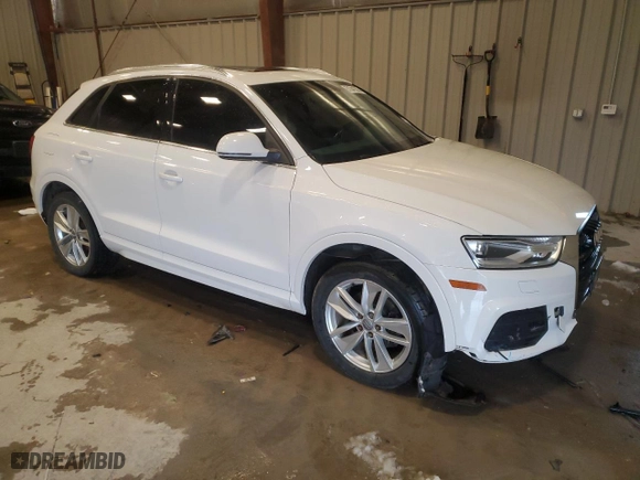 2017 Audi Q3 Premium Plus with VIN WA1JCCFS2HR010178, listed as a Copart auction lot 51341205 with 131,829 mi miles and Non Repairable. Bid and sale history available at carsss.com. Image 4.