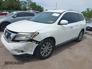 2016 Nissan Pathfinder S with VIN 5N1AR2MN1GC631131, listed as a IAAI auction lot 42377587 with 158,663 mi miles and . Bid and sale history available at DreamBid. Image 17.