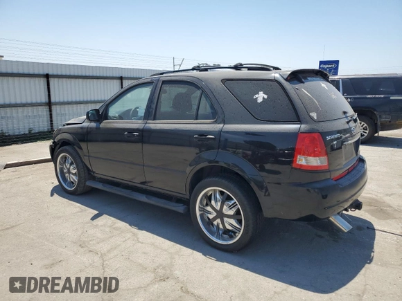2006 Kia Sorento LX with VIN KNDJD733365525072, listed as a Copart auction lot 60260835 with 128,572 mi miles and Salvage title. Bid and sale history available at DreamBid. Image 2.