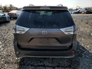 2012 Toyota Sienna SE with VIN 5TDXK3DC9CS265368, listed as a Copart auction lot 47754745 with 169,394 mi miles and Salvage Title. Bid and sale history available at carsss.com. Image 6.