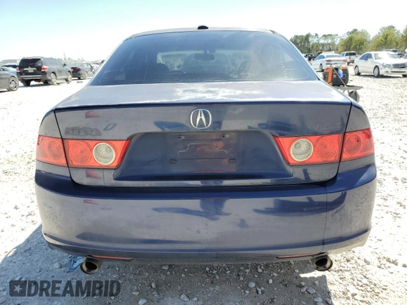 2007 Acura TSX with VIN JH4CL96887C007968, listed as a Copart auction lot 49285985 with 162,385 mi miles and Salvage Title. Bid and sale history available at carsss.com. Image 6.