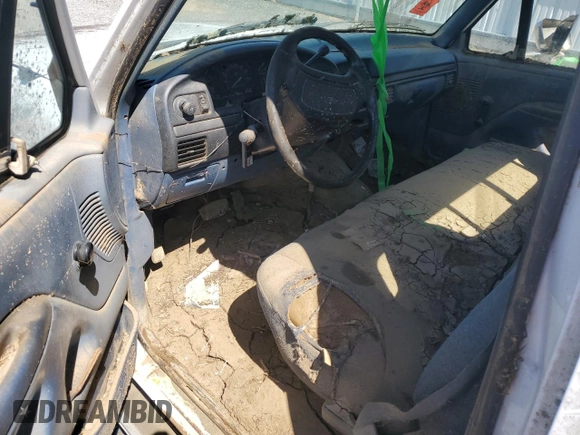1997 Ford F-250 with VIN 1FTHF26G9VEB54007, listed as a Copart auction lot 52883575 with Not Provided miles and Salvage Title. Bid and sale history available at DreamBid. Image 8.