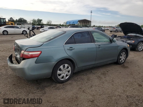 2009 Toyota Camry with VIN 4T1BE46K09U889846, listed as a Copart auction lot 51296065 with 192,330 mi miles and Salvage Title. Bid and sale history available at carsss.com. Image 3.