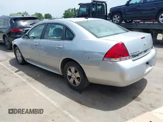 2011 Chevrolet Impala LT Fleet z VIN 2G1WG5EKXB1140263, wystawiony jako IAAI lot #42221636 z przebiegiem 170 133 mil mil oraz . Historia ofert i sprzedaży dostępna na DreamBid. Obrazek 3.