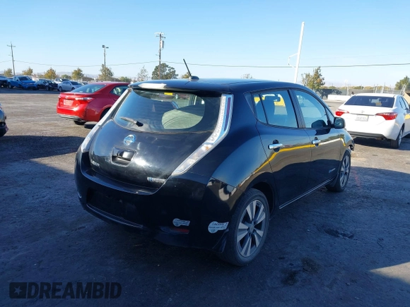 2015 Nissan LEAF S z VIN 1N4AZ0CP7FC321257, wystawiony jako IAAI lot #40806310 z przebiegiem 61 443 mil mil oraz . Historia ofert i sprzedaży dostępna na DreamBid. Obrazek 4.