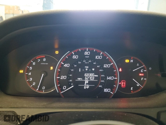 2014 Honda Accord Sport with VIN 1HGCR2F54EA100543, listed as a Copart auction lot 53095245 with 168,380 mi miles and Clean Title. Bid and sale history available at DreamBid. Image 9.