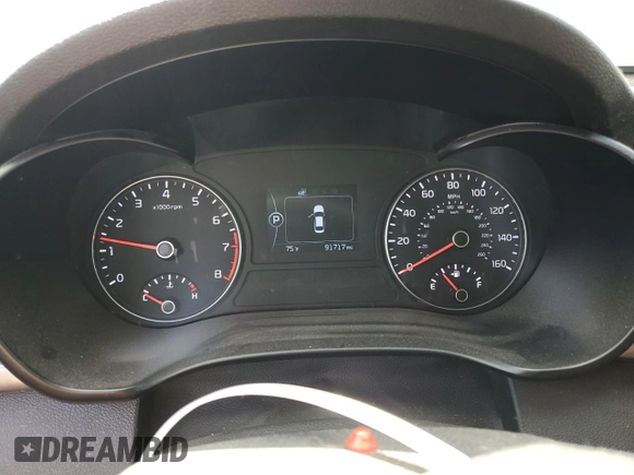 2018 Kia Optima S with VIN 5XXGT4L33JG249315, listed as a Copart auction lot 51698565 with 91,717 mi miles and Salvage Title. Bid and sale history available at carsss.com. Image 9.