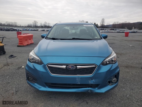 2017 Subaru Impreza Premium with VIN 4S3GKAD62H3606634, listed as a Copart auction lot 51037715 with 100,346 mi miles and Salvage Title. Bid and sale history available at carsss.com. Image 5.