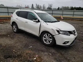 2015 Nissan Rogue SV with VIN 5N1AT2MVXFC805004, listed as a Copart auction lot 51209135 with 125,639 mi miles and Salvage Title. Bid and sale history available at DreamBid. Image 12.