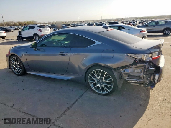 2016 Lexus RC 350 F Sport z VIN JTHHE5BC0G5013836, wystawiony jako Copart lot #50095165 z przebiegiem 86 799 mil mil oraz Szkoda całkowita • Salvage title. Historia ofert i sprzedaży dostępna na DreamBid. Obrazek 2.