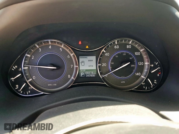 2019 Infiniti QX80 Luxe z VIN JN8AZ2NF2K9688380, wystawiony jako Copart lot #54236905 z przebiegiem 106 518 mil mil oraz Szkoda całkowita • Salvage title. Historia ofert i sprzedaży dostępna na DreamBid. Obrazek 9.