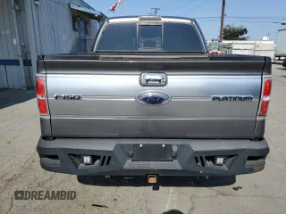 2013 Ford F-150 XL with VIN 1FTFW1ET6DFA19009, listed as a Copart auction lot 62916325 with 132,497 mi miles and Salvage title. Bid and sale history available at DreamBid. Image 6.
