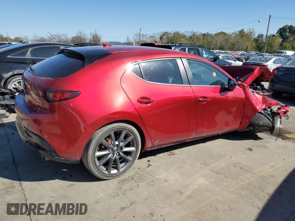 2020 Mazda 3 Preferred with VIN JM1BPBMM4L1164654, listed as a Copart auction lot 76779914 with Not provided miles and Salvage title. Bid and sale history available at DreamBid. Image 3.