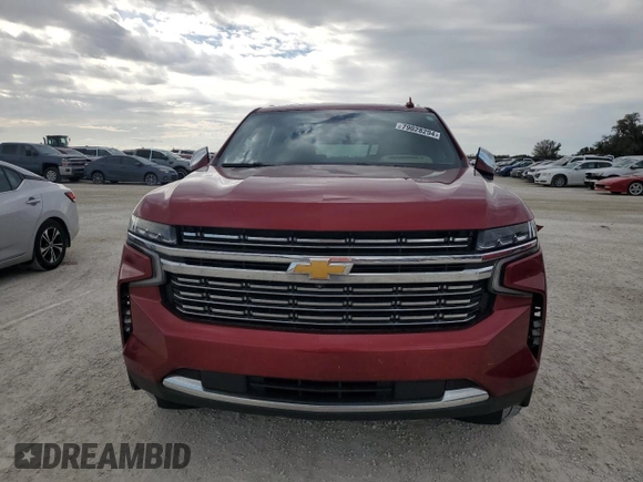 2023 Chevrolet Suburban Premier with VIN 1GNSKFKT2PR309933, listed as a Copart auction lot 79028294 with Not Provided miles and Salvage Title. Bid and sale history available at DreamBid. Image 5.