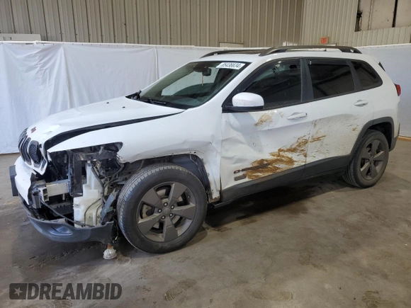 2016 Jeep Cherokee Altitude with VIN 1C4PJLCB0GW350486, listed as a Copart auction lot 85436634 with 198,587 mi miles and Salvage Title. Bid and sale history available at carsss.com. Image 1.
