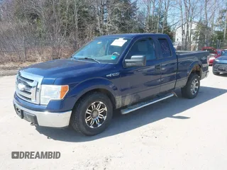 2009 Ford F-150 STX with VIN 1FTRX14889KB49041, listed as a IAAI auction lot 41925348 with 105,253 mi miles. Bid and sale history available at carsss.com. Image 2.