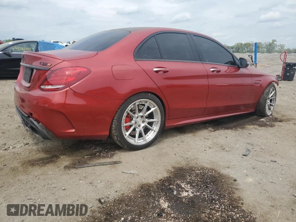 2017 Mercedes-Benz C 63 S AMG с VIN 55SWF8HB0HU187460, выставлен на аукционе Copart как лот 54487155 с пробегом 51 197 миль миль и Списание • Salvage title. История ставок и продаж доступна на DreamBid. Изображение 3.