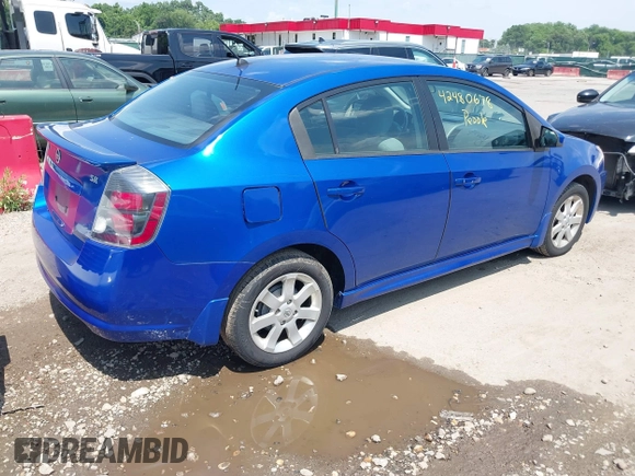 2010 Nissan Sentra S with VIN 3N1AB6AP6AL666929, listed as a IAAI auction lot 42480678 with 112,037 mi miles and . Bid and sale history available at DreamBid. Image 4.