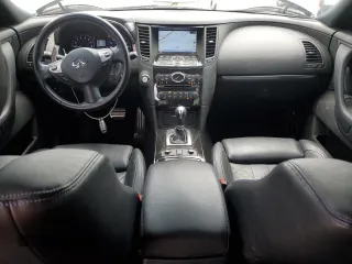 2017 Infiniti QX70 z VIN JN8CS1MW8HM410257, wystawiony jako Copart lot #54413295 z przebiegiem 41 206 mil mil oraz Szkody całkowita. Historia ofert i sprzedaży dostępna na DreamBid. Obrazek 8.