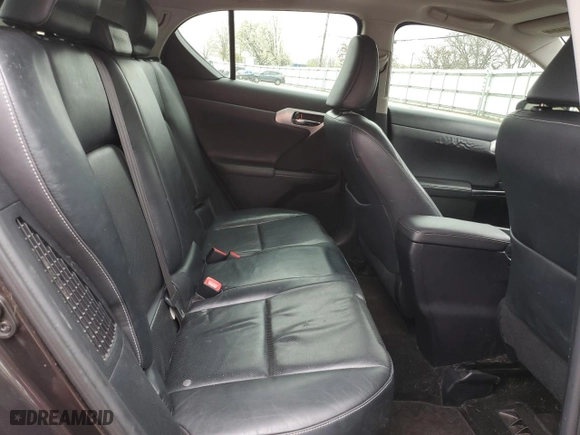 2011 Lexus CT 200h with VIN JTHKD5BH7B2038229, listed as a Copart auction lot 51456725 with 205774 miles and Clean Title. Bid and sale history available at carsss.com. Image 10.