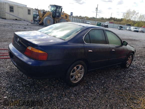 2000 Acura TL with VIN 19UUA5660YA005214, listed as a Copart auction lot 73686263 with 296,285 mi miles and Salvage Title. Bid and sale history available at carsss.com. Image 3.