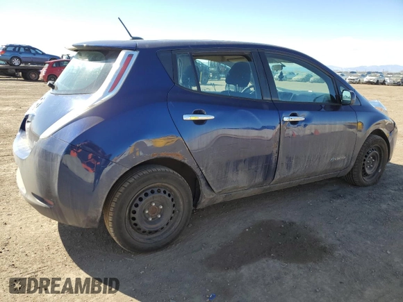 2016 Nissan LEAF S with VIN 1N4BZ0CP9GC314557, listed as a Copart auction lot 46892345 with 94,278 mi miles and Salvage Title. Bid and sale history available at carsss.com. Image 3.