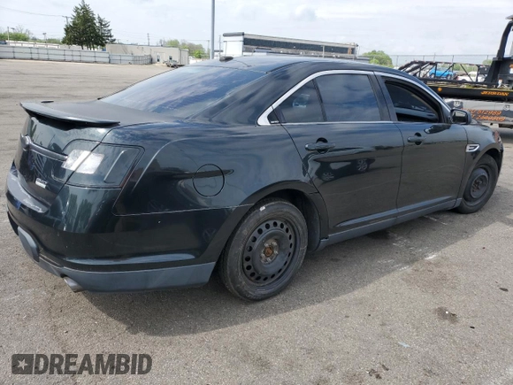 2010 Ford Taurus SHO with VIN 1FAHP2KT5AG105410, listed as a Copart auction lot 55343835 with Not provided miles and Salvage title. Bid and sale history available at DreamBid. Image 3.