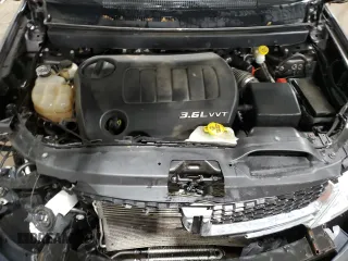 2015 Dodge Journey SXT with VIN 3C4PDDBG6FT600909, listed as a Copart auction lot 46151545 with 121,827 mi miles and Salvage Title. Bid and sale history available at DreamBid. Image 13.
