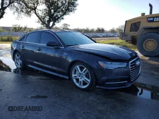 2016 Audi A6 3.0T Premium Plus with VIN WAUFGAFC9GN018794, listed as a Copart auction lot 72706202 with 72,195 mi miles. Bid and sale history available at carsss.com. Image 4.