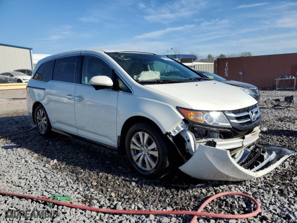 2016 Honda Odyssey EX with VIN 5FNRL5H40GB156120, listed as a Copart auction lot 47014995 with 150,156 mi miles and Salvage Title. Bid and sale history available at carsss.com. Image 4.