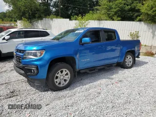 2021 Chevrolet Colorado 2WD LT z VIN 1GCGSCENXM1281304, wystawiony jako Copart lot #60206275 z przebiegiem 114 522 mil mil oraz Szkoda całkowita • Salvage title. Historia ofert i sprzedaży dostępna na DreamBid. Obrazek 1.