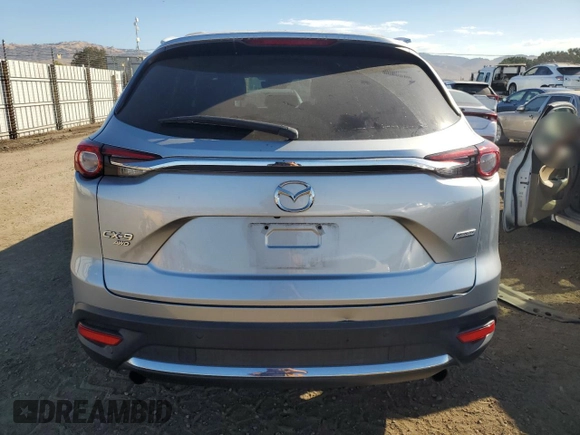2019 Mazda CX-9 Grand Touring with VIN JM3TCBDY9K0327250, listed as a Copart auction lot 73670244 with 59,732 mi miles and Salvage Title. Bid and sale history available at carsss.com. Image 6.