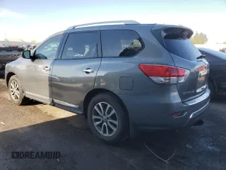 2015 Nissan Pathfinder SV with VIN 5N1AR2MN4FC692391, listed as a Copart auction lot 53100195 with 114,812 mi miles and Clean Title. Bid and sale history available at carsss.com. Image 2.