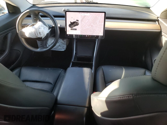 2019 Tesla Model 3 Mid Range with VIN 5YJ3E1EA6KF436152, listed as a Copart auction lot 50399265 with 62,676 mi miles and Salvage Title. Bid and sale history available at DreamBid. Image 8.