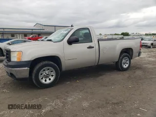 2009 GMC Sierra 1500 Work Truck z VIN 1GTEC14X19Z106752, wystawiony jako Copart lot #55921035 z przebiegiem 40 340 mil mil oraz Szkoda całkowita • Salvage title. Historia ofert i sprzedaży dostępna na DreamBid. Obrazek 1.