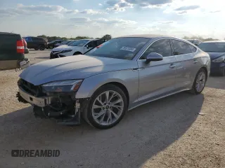 2022 Audi A5 Sportback Premium Plus with VIN WAUCBCF50NA034966, listed as a Copart auction lot 73321384 with 32,169 mi miles and Salvage Title. Bid and sale history available at carsss.com. Image 1.