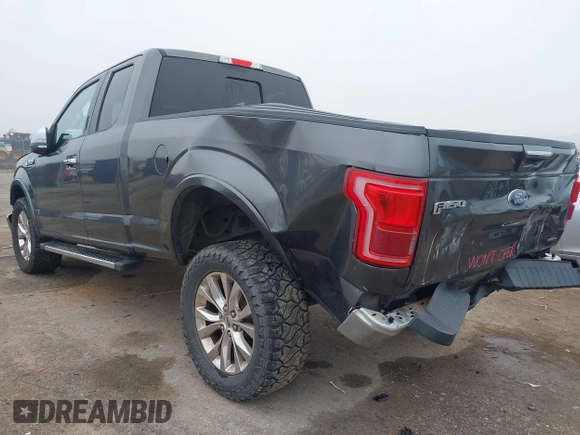 2015 Ford F-150 XLT with VIN 1FTFX1EF1FFB62489, listed as a IAAI auction lot 41503088 with 133,658 mi miles. Bid and sale history available at carsss.com. Image 3.