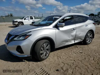 2020 Nissan Murano SL with VIN 5N1AZ2CJ9LN162206, listed as a Copart auction lot 82491174 with 27,362 mi miles and Non Repairable. Bid and sale history available at carsss.com. Image 1.