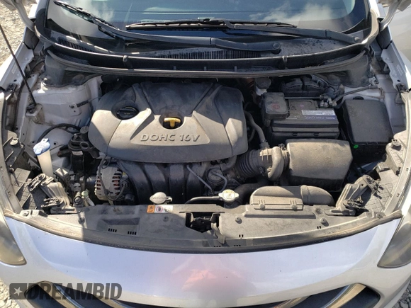 2013 Hyundai Elantra GT with VIN KMHD35LE0DU090760, listed as a Copart auction lot 72774434 with 119,962 mi miles and Salvage Title. Bid and sale history available at carsss.com. Image 14.