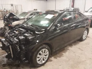 2022 Hyundai Accent SE with VIN 3KPC24A65NE166577, listed as a IAAI auction lot 41708850 with 17,566 mi miles. Bid and sale history available at carsss.com. Image 18.