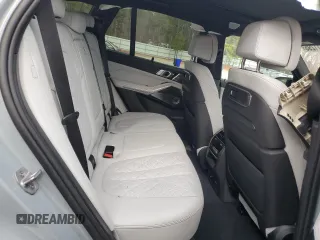 2024 BMW X5 M60i with VIN 5UX33EU08R9V21258, listed as a Copart auction lot 43411295 with 8,755 mi miles and Salvage Title. Bid and sale history available at carsss.com. Image 11.