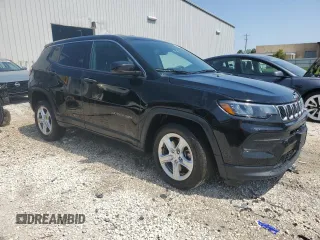 2023 Jeep Compass Sport with VIN 3C4NJDAN3PT513454, listed as a Copart auction lot 62521985 with 55,280 mi miles and Clean title. Bid and sale history available at DreamBid. Image 4.