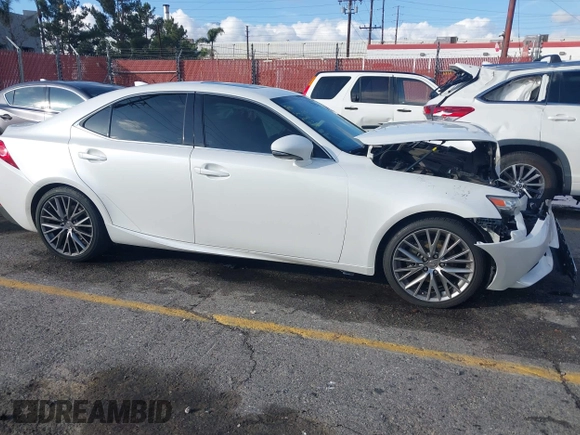 2014 Lexus IS 250 with VIN JTHBF1D26E5014745, listed as a IAAI auction lot 41490300 with Not Provided miles and . Bid and sale history available at DreamBid. Image 12.