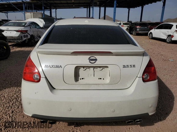2008 Nissan Maxima 3.5 SL with VIN 1N4BA41E38C806860, listed as a Copart auction lot 47228235 with 140,832 mi miles and Salvage Title. Bid and sale history available at carsss.com. Image 6.