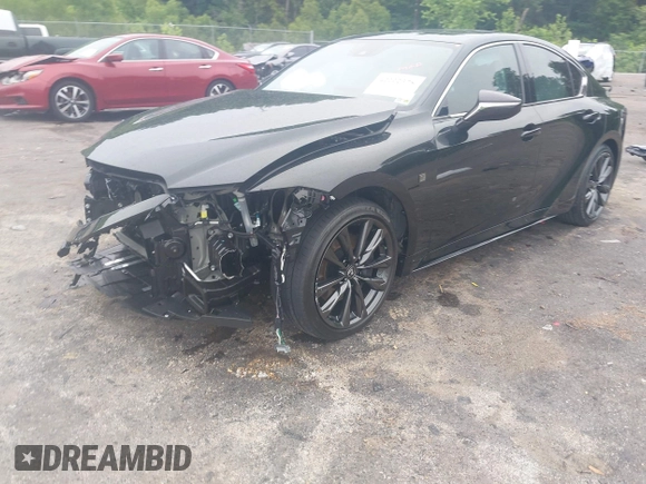2025 Lexus IS 350 F Sport with VIN JTHBZ1B24S5084184, listed as a IAAI auction lot 42222378 with 2,114 mi miles and . Bid and sale history available at DreamBid. Image 20.