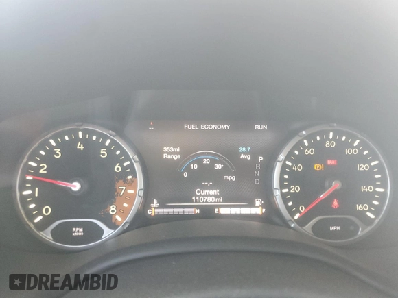 2017 Jeep Renegade Trailhawk с VIN ZACCJBCB9HPE84307, выставлен на аукционе Copart как лот 60344905 с пробегом 110 780 миль миль и Списание • Salvage title. История ставок и продаж доступна на DreamBid. Изображение 9.