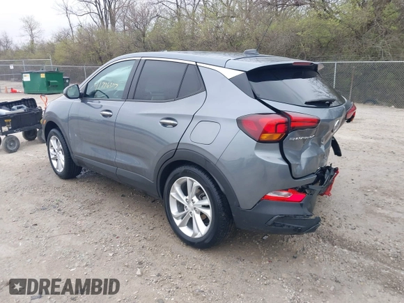2022 Buick Encore GX Preferred with VIN KL4MMBS27NB112168, listed as a IAAI auction lot 41996307 with 51,291 mi miles and . Bid and sale history available at DreamBid. Image 3.