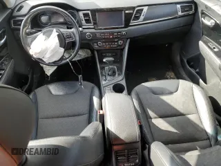 2018 Kia Niro EX with VIN KNDCC3LC9J5140791, listed as a Copart auction lot 44413335 with 107,213 mi miles and Salvage Title. Bid and sale history available at carsss.com. Image 8.