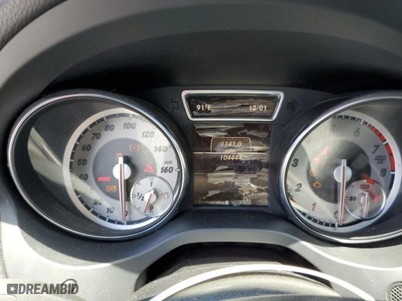 2014 Mercedes-Benz CLA-Class CLA 250 with VIN WDDSJ4EBXEN044823, listed as a Copart auction lot 54390415 with 104,444 mi miles and Clean Title. Bid and sale history available at carsss.com. Image 9.