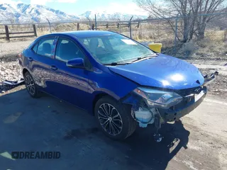 2014 Toyota Corolla L with VIN 5YFBURHE4EP006267, listed as a IAAI auction lot 41658018 with 96,423 mi miles and . Bid and sale history available at DreamBid. Image 1.